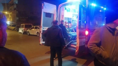 Isparta'nın Yalvaç ilçesinde otomobil ile motosiklet çarpıştı, 2 kişi yaralandı