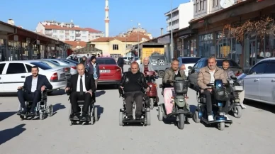 Alaca Belediye Başkanı Şerif Arslan engelli bireylerle bir araya geldi