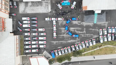 Ağrı'da emniyet ve jandarma teşkilatlarına 85 yeni araç teslim edildi