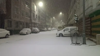 Şanlıurfa’da yoğun kar yağışı etkili oldu
