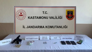 Kastamonu'da uyuşturucu operasyonunda 1 kişi tutuklandı