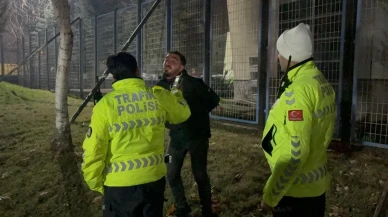 Kayseri’de polisin dur ihtarına uymayan alkollü sürücü kovalamaca sonucu yakalandı