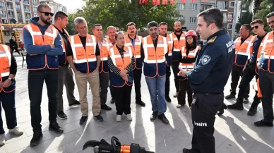 Manisa'da mahalle afet gönüllüleri projesi ile afetlere hazırlık eğitimleri başladı