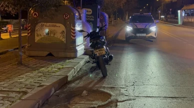 Edirne'de alkollü motosiklet sürücüsü otomobille çarpıştı: 1 yaralı