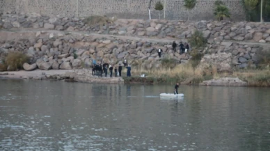 Şırnak'ta Dicle Nehri'ne düşen çocuk için AFAD ve itfaiye arama çalışması başlattı