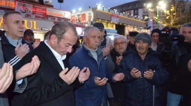 Bolu Belediye Başkanı Tanju Özcan umre yolculuğuna dualarla uğurlandı