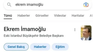 Google'dan dikkat çeken 'Ekrem İmamoğlu' hamlesi
