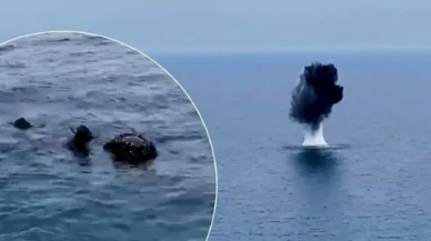 Kefken açıklarında mayın tehdidi: SAS timleri imha etti