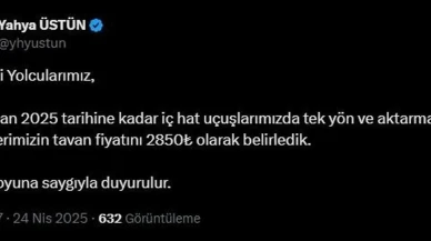 THY'den deprem sonrası bilet fiyatlarına tavan: 30 Nisan 2025'e kadar geçerli