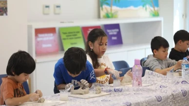 Miniklerin hayal gücü kille buluştu: Muğla'da sanat ve beceri atölyesi açıldı