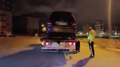 Kayseri'de polis sireni takan sürücüye 280 bin TL ceza! Ehliyetine de el konuldu