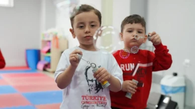 Tepebaşı'nda çocuklar çok mutlu: Tepebaşı belediyesi belde evleri'nde oyun gruplarına yoğun ilgi
