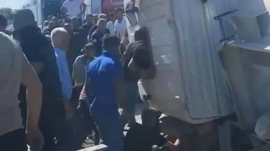 Mardin’de akaryakıt tankeri devrildi: 1 ölü, 1 yaralı