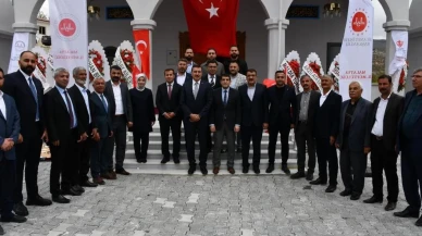 Malatya'da hayırsever iş insanı Hasan Doğan'ın katkılarıyla yeni Levent Camii ibadete açıldı