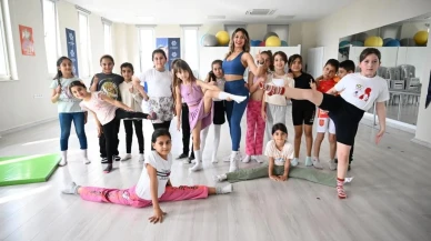 Aydın’da minikler jimnastikle büyüyor: Büyükşehir Belediyesi jimnastik eğitimleri veriyor