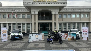 Düzce'de polisler motosikletlileri tek tek durdurdu: Kask takmanın önemi böyle anlatıldı