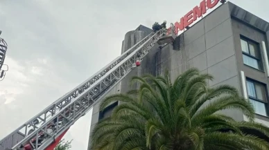 Aydın'da Anemon Otel'de baca yangını: Yangın hızla söndürüldü, çıkış nedeni araştırılıyor