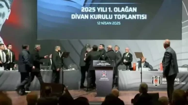 Beşiktaş Divan Kurulu'nda şok olay: Eski başkan Hasan Arat'a saldırı