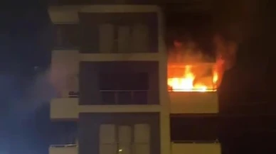 Oturduğu daireyi ateşe verdiği iddia edilen kadın gözaltına alındı: Karabük'te 2'si çocuk 5 kişi dumandan etkilendi