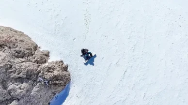 Artos Dağı'nda çığ felaketi: 60 metre sürüklenen kayakçı mucizevi şekilde kurtuldu