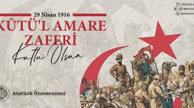 Rektör hacımüftüoğlu: Kûtü’l Amare Zaferinin 109. yıl dönümü kutlu olsun