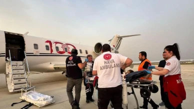 Mersin'den ankara'ya umut dolu hava nakli gerçekleştirildi: 11 yaşındaki h.ç. ankara'ya sevk edildi