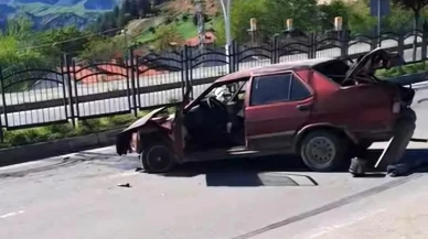 Tunceli-Elazığ karayolunda trafik kazası: Sürücü yaralandı, soruşturma başladı