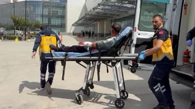 Konya'da dehşet anları: Kayınpeder damadını bıçakla yaraladı