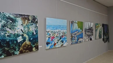 Sinop'ta atık malzemelerle yapılan eserler göz kamaştırdı! Sıfır Atık Sergisi'nde neler sergilendi?