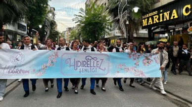 Gaziosmanpaşa'da Hıdırellez Şenliği coşku dolu anlara sahne oldu