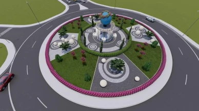 Sakarya Büyükşehir Belediyesi'nden Sapanca'ya estetik kavşak projesi