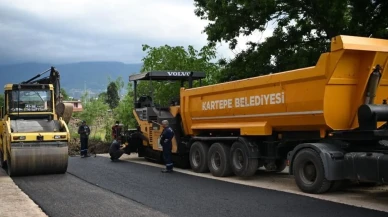 Kartepe'de ulaşıma konfor katacak asfalt çalışmalarına hız verildi