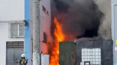 Bursa’da fabrika alev alev: İtfaiye ekipleri acil durumda