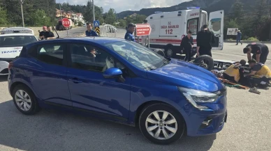 Boluda yıldırım düşen orman yangını kontrol altına alındı