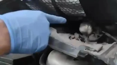 Motor parçalarına sakladıkları uyuşturucuyla insanları zehirleyeceklerdi: 128 bin kullanımlık bonzai ele geçirildi