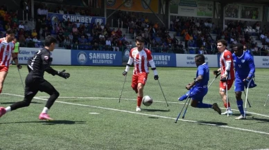 Şahinbey Ampute Futbol Takımı'ndan kritik galibiyet: Başkan Güzel: Şampiyonluk hedefliyoruz