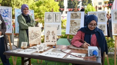 Balıkesir'de Gençlik ve Spor Festivali'nde heyecan dolu anlar