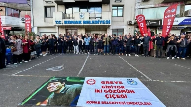 Konak belediyesinde anlaşma sağlanamadı: İşçiler tam gün iş bıraktı