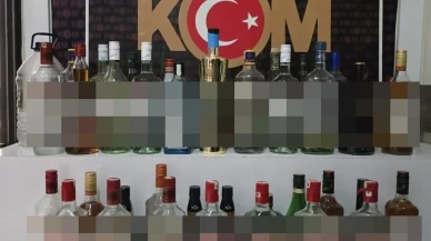 Didim'de kaçak içki operasyonu: 40 şişe el yapımı alkollü içki ele geçirildi