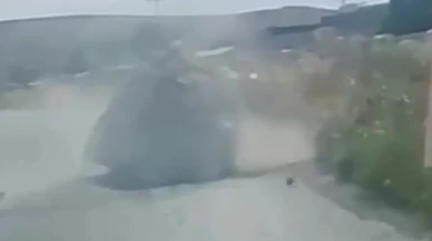 Denizlide dev mermer bloğu ölümden döndürdü