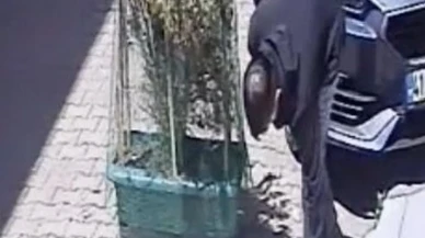 Darıca'da park halindeki araca gündüz vakti taşlı saldırı