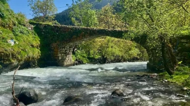 Orta Çağ'dan kalma taş köprü keşfedildi! Turizme kazandırılması bekleniyor