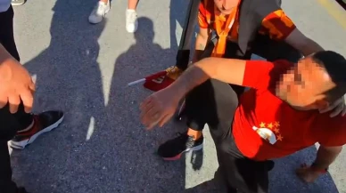 Kadıköy'de Galatasaray taraftarına silahlı saldırı: Olay anı kamerada