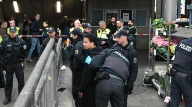 Hamburg'da tren istasyonunda sıkı güvenlik araması başladı