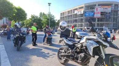 Havaların ısınmasıyla birlikte Düzce’de motosiklet denetimleri yoğunlaştırıldı