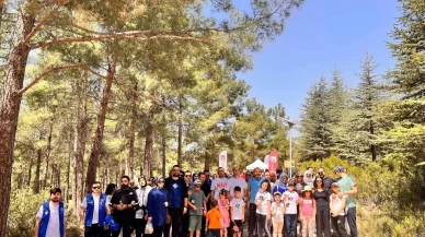 Bilecik Kent Ormanında yüz elli aile yürüdü