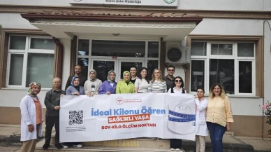 Düzce personellerine Sağlık Bakanlığı ideal kilo ölçümü başladı