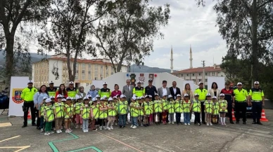 Çine'de miniklere trafik bilinci aşılanıyor: Eğitici etkinliklerle güvenli geleceğe adım atılıyor
