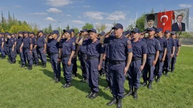 Karaman'da 34 özel birey, temsili askerlik yapıp yemin etti