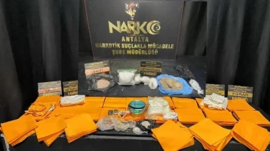 Antalya’da uyuşturucu operasyonu: 1 milyon 368 bin 960 kullanımlık A4 ele geçirildi